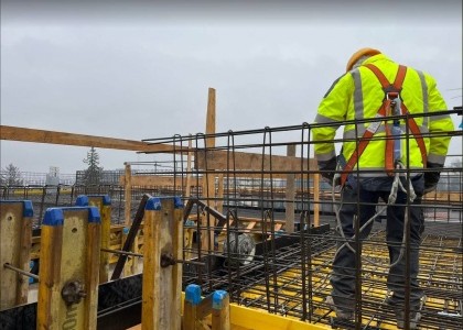 Zrealizovali sme betonáže na 6. poschodí Ružičkovho domu