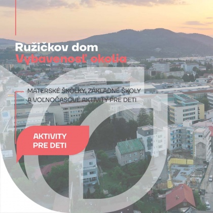 Materské škôlky a základné školy v okolí Materské škôlky a základné školy v okolí