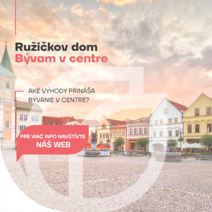 Bývam v centre Bývam v centre